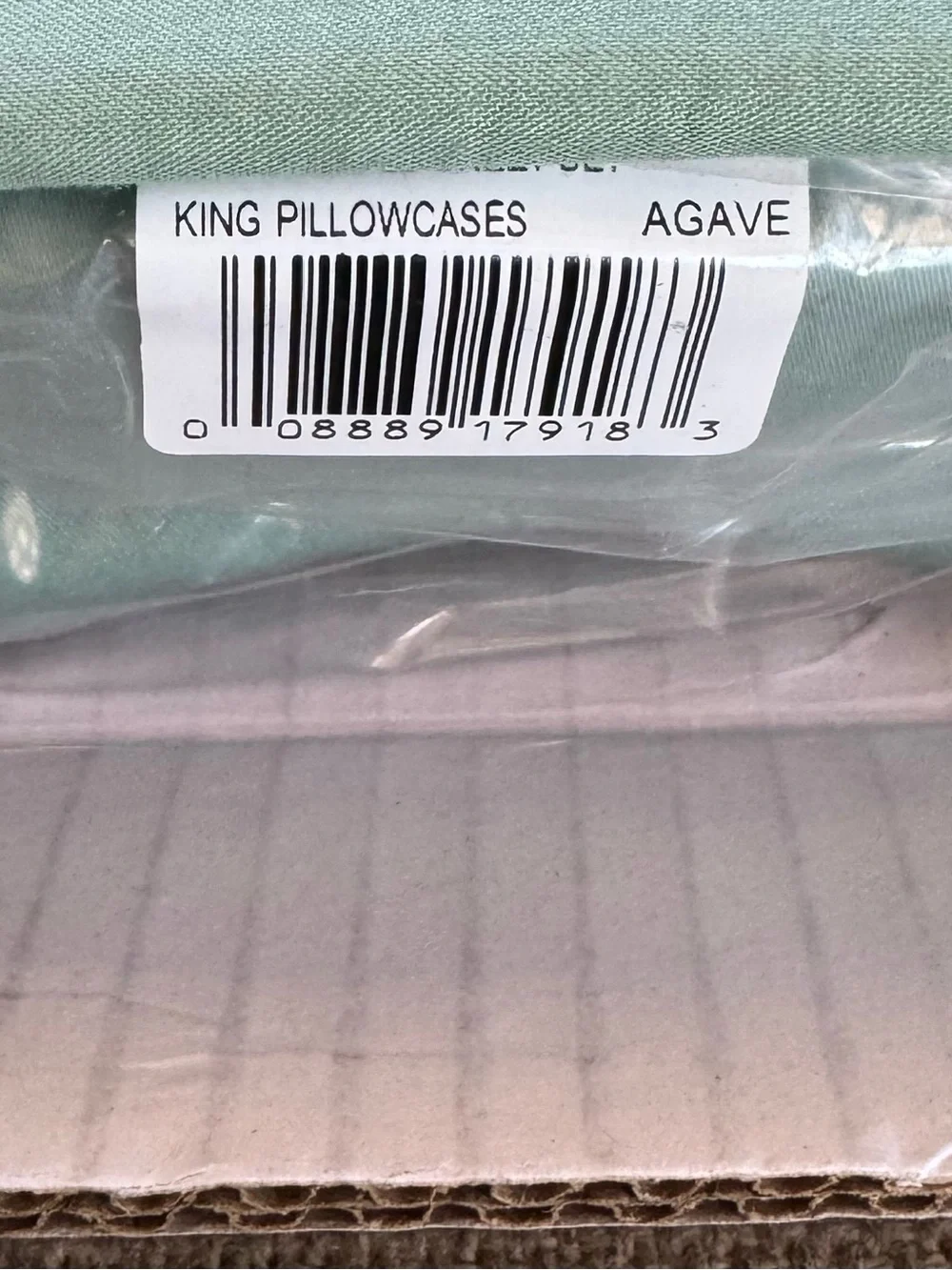 UGG Surfwashed Cotton King Pillowcases Agave NWT